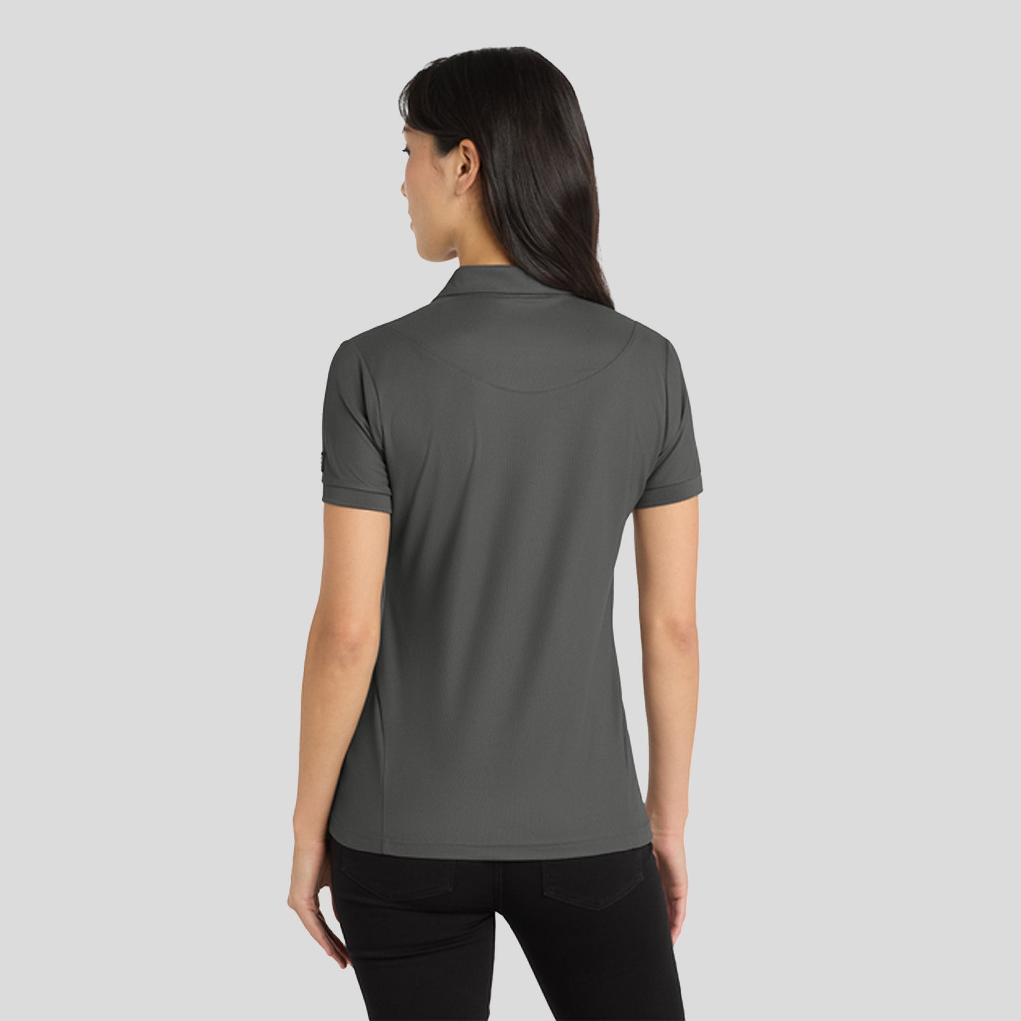 Jewel Polo | Diesel Grey