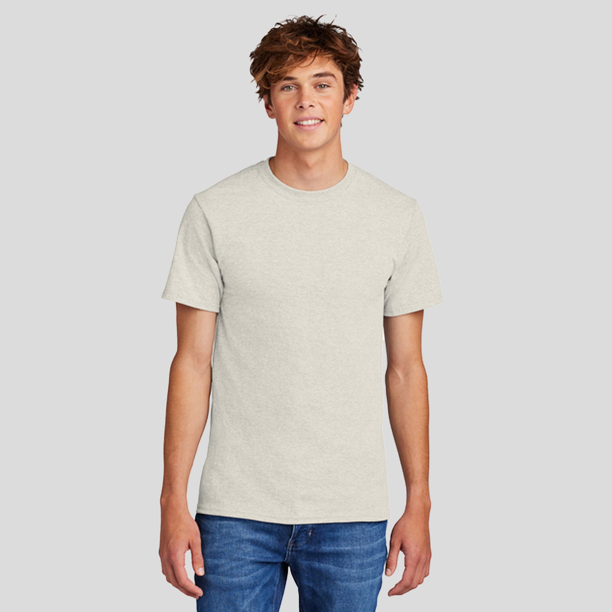 Core Blend Tee | Oatmeal Heather