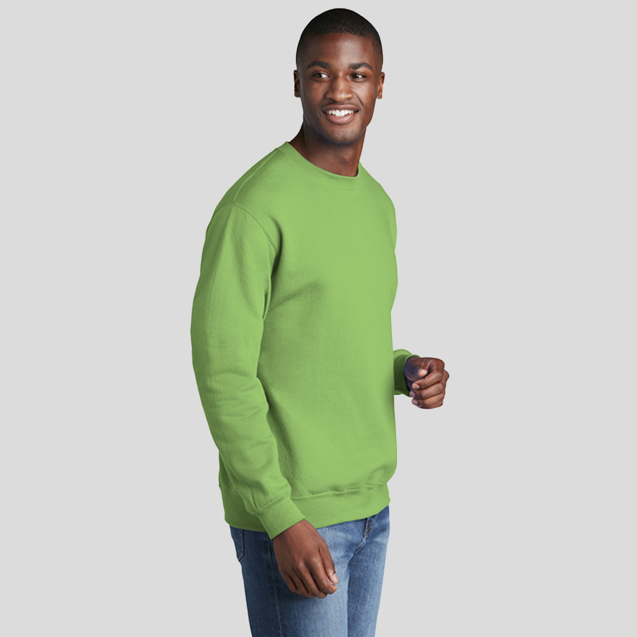 Core Fleece Crewneck Sweatshirt | Lime