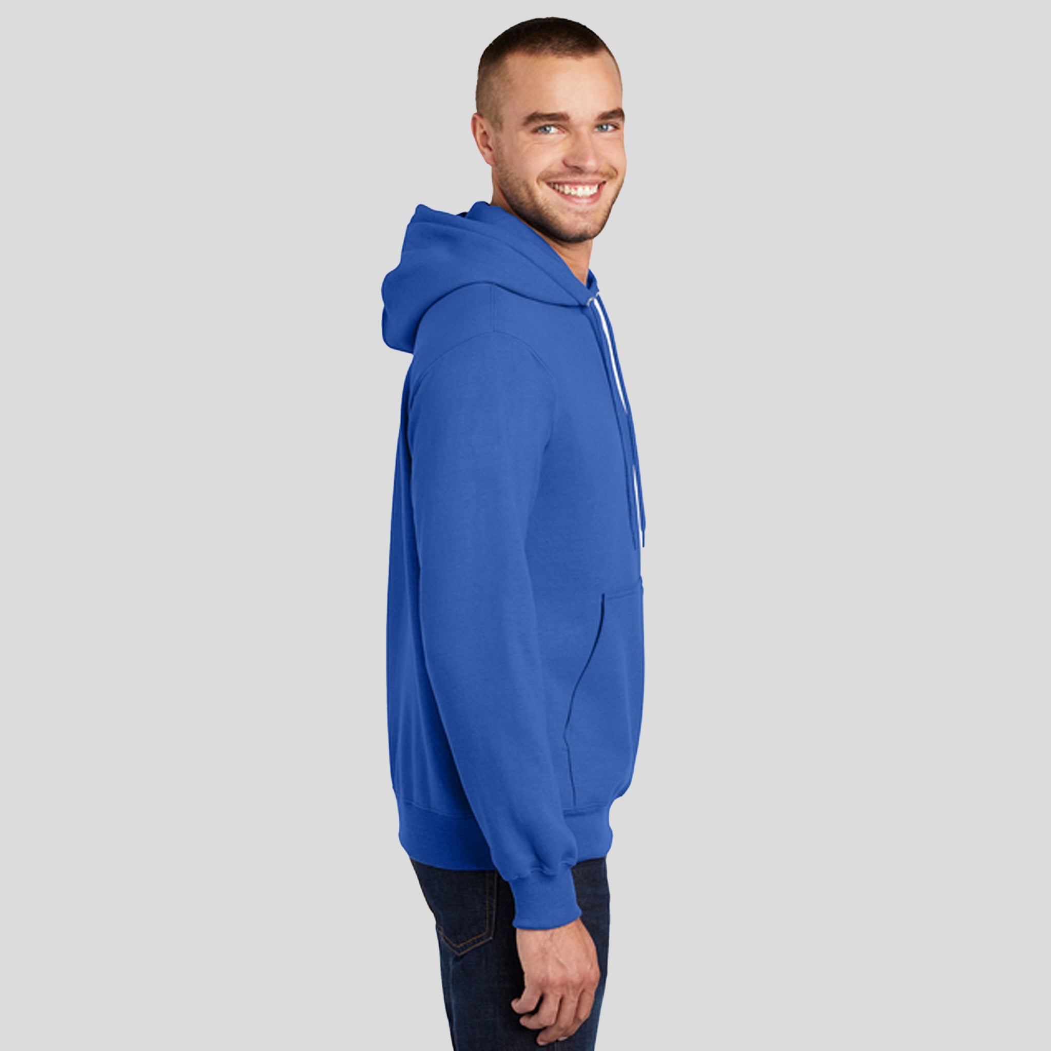 Core Fleece Pullover Hooded Sweatshirt | Royal