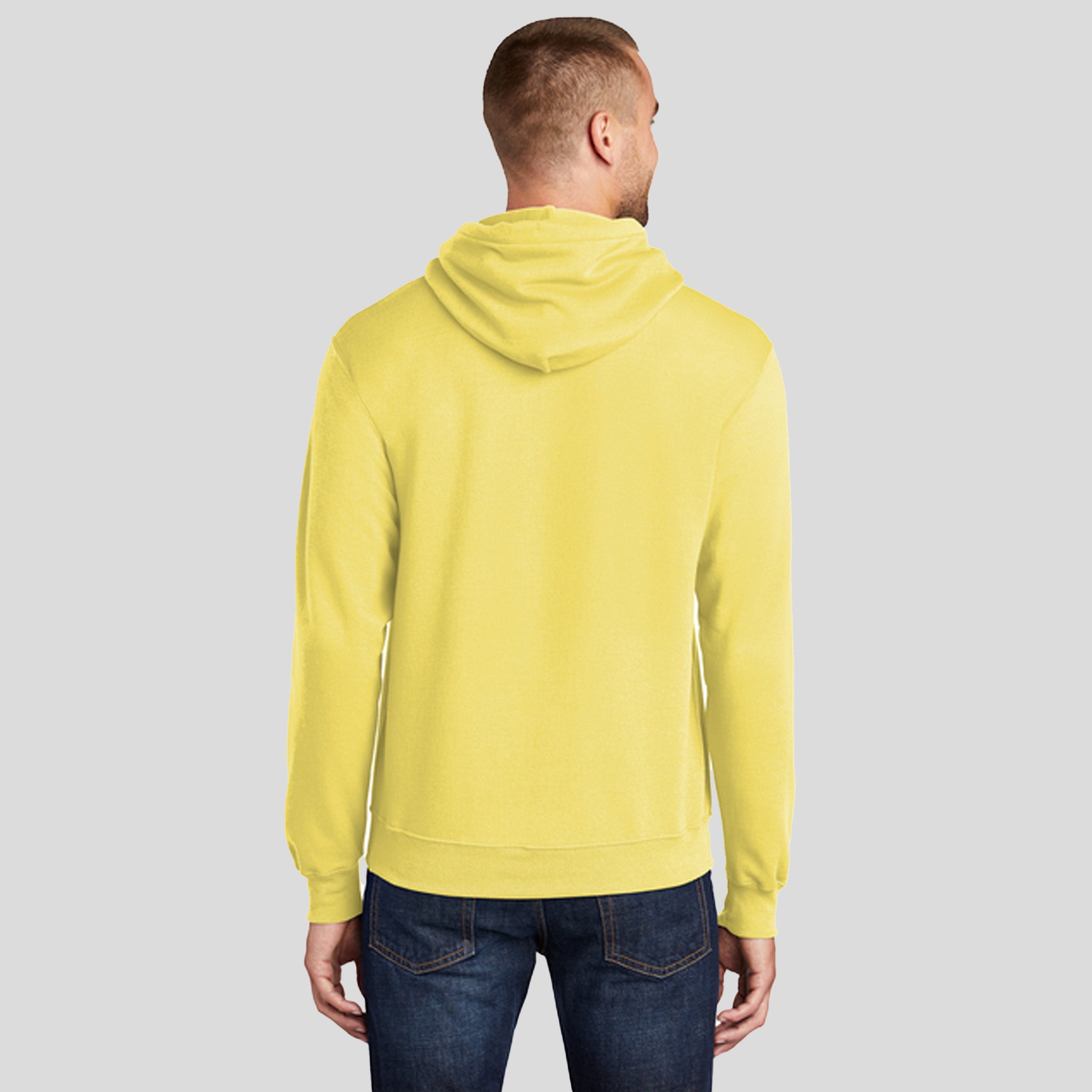 Core Fleece Pullover Hooded Sweatshirt | Yellow