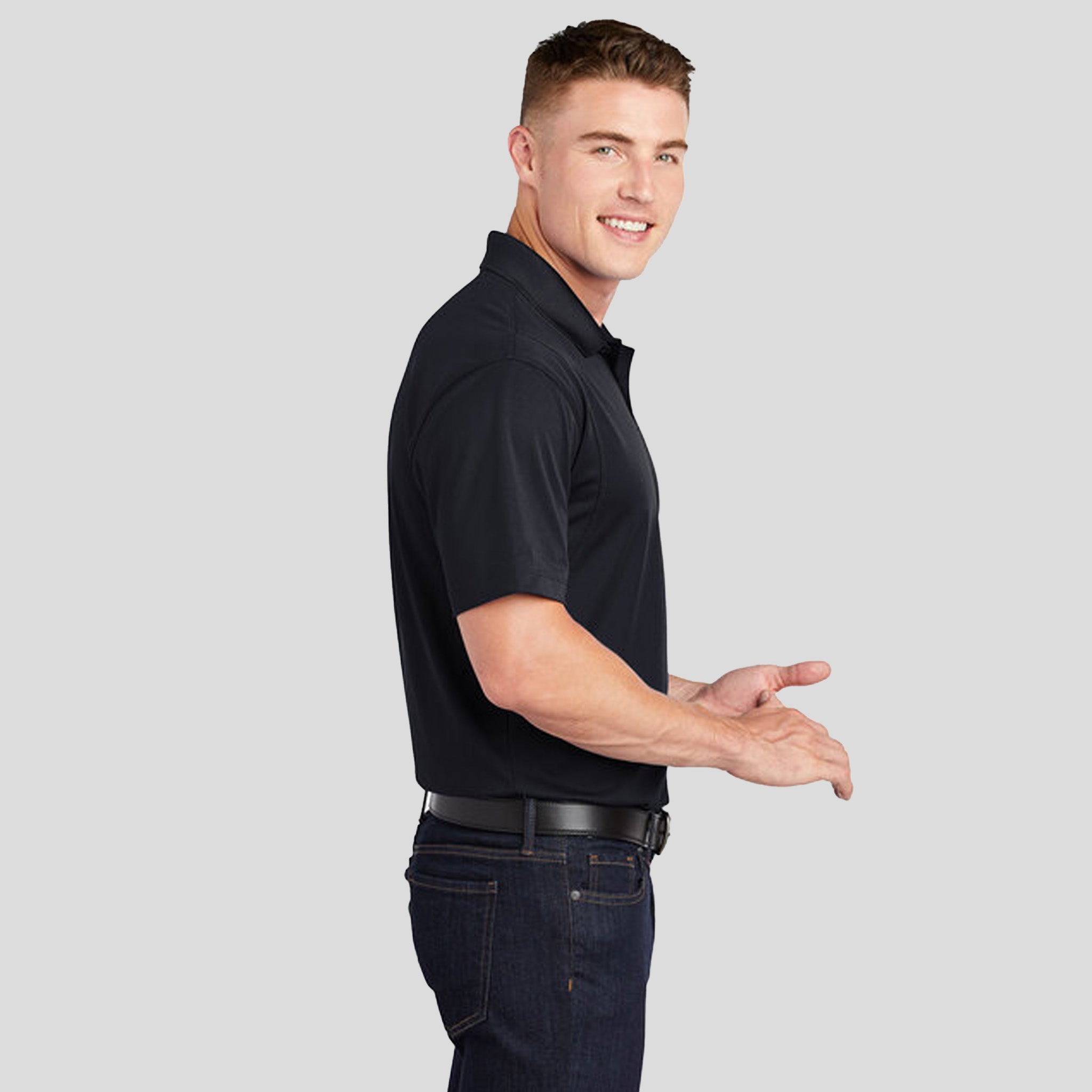 Micropique Sport-Wick® Polo | Black