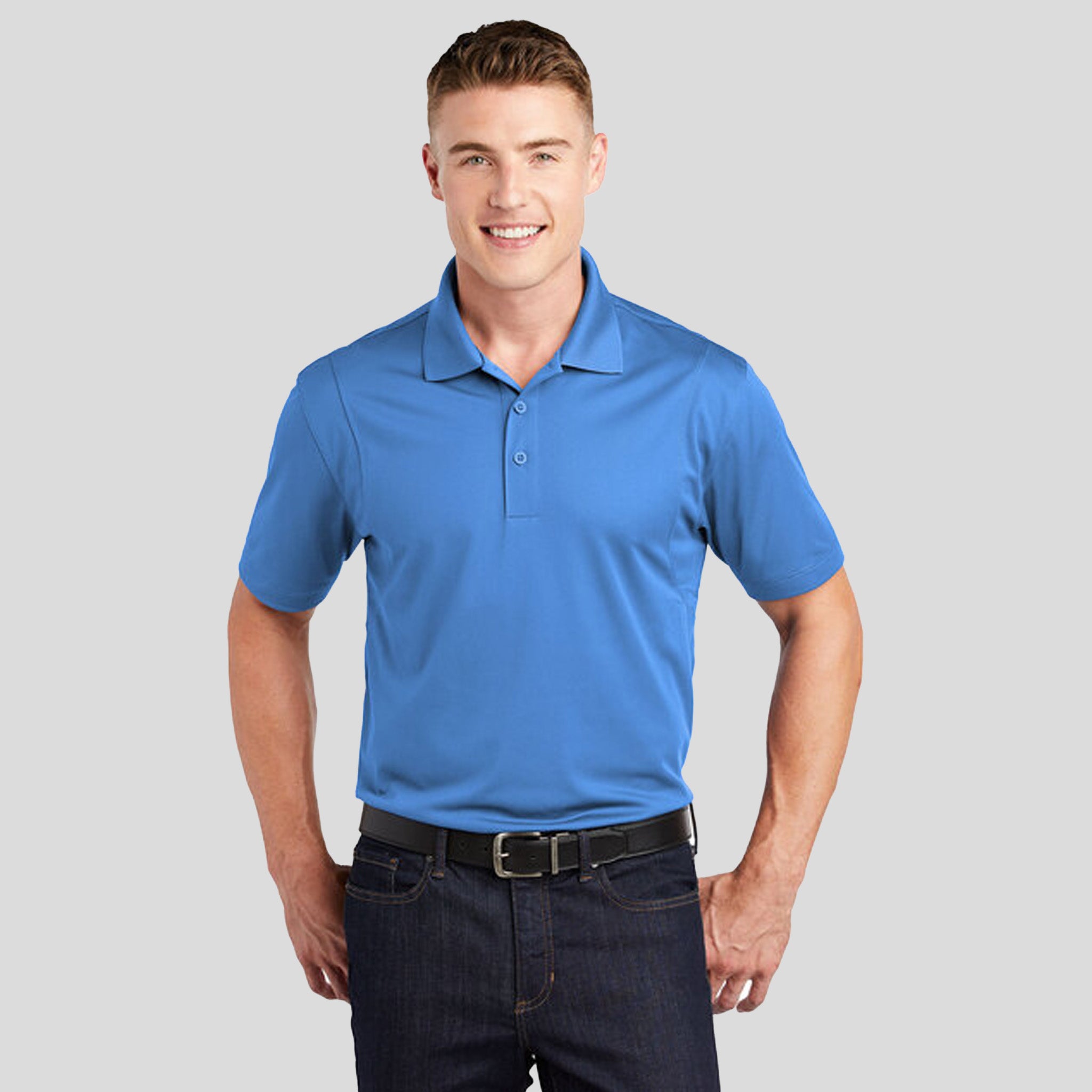 Micropique Sport-Wick® Polo | Blue Lake