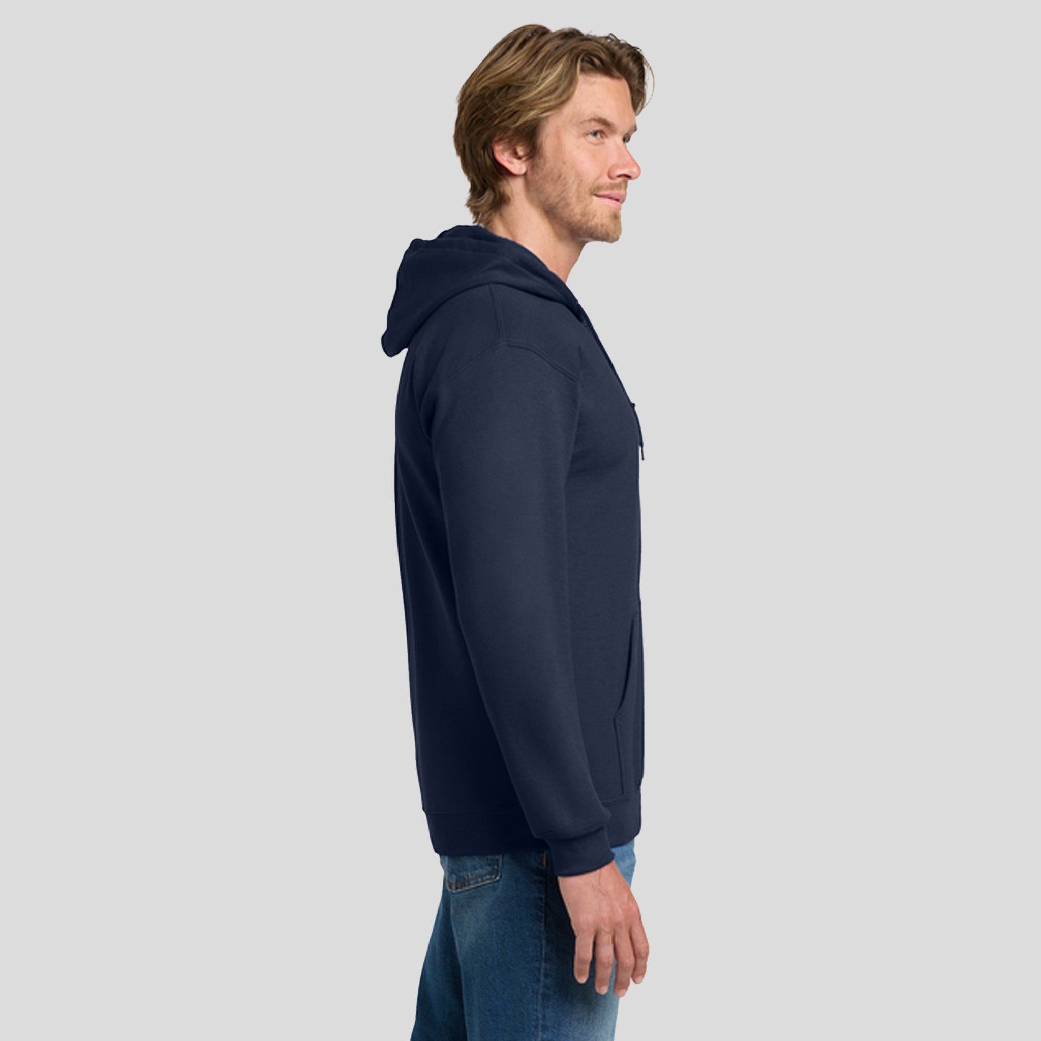 Heavy Blend™ Full-Zip Hooded Sweatshirt | Navy