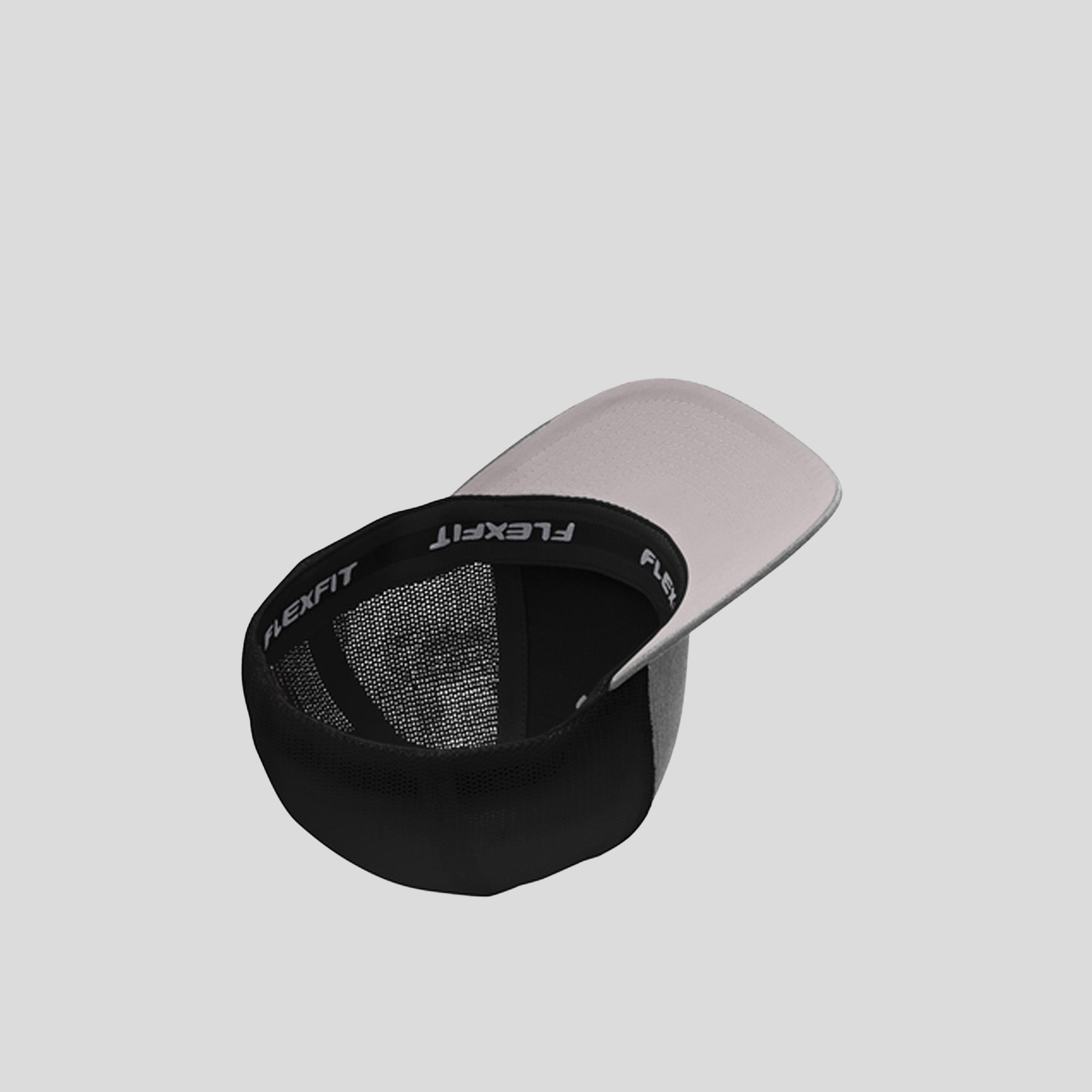 Flexfit® Mesh Back Cap | Heather Grey/Black