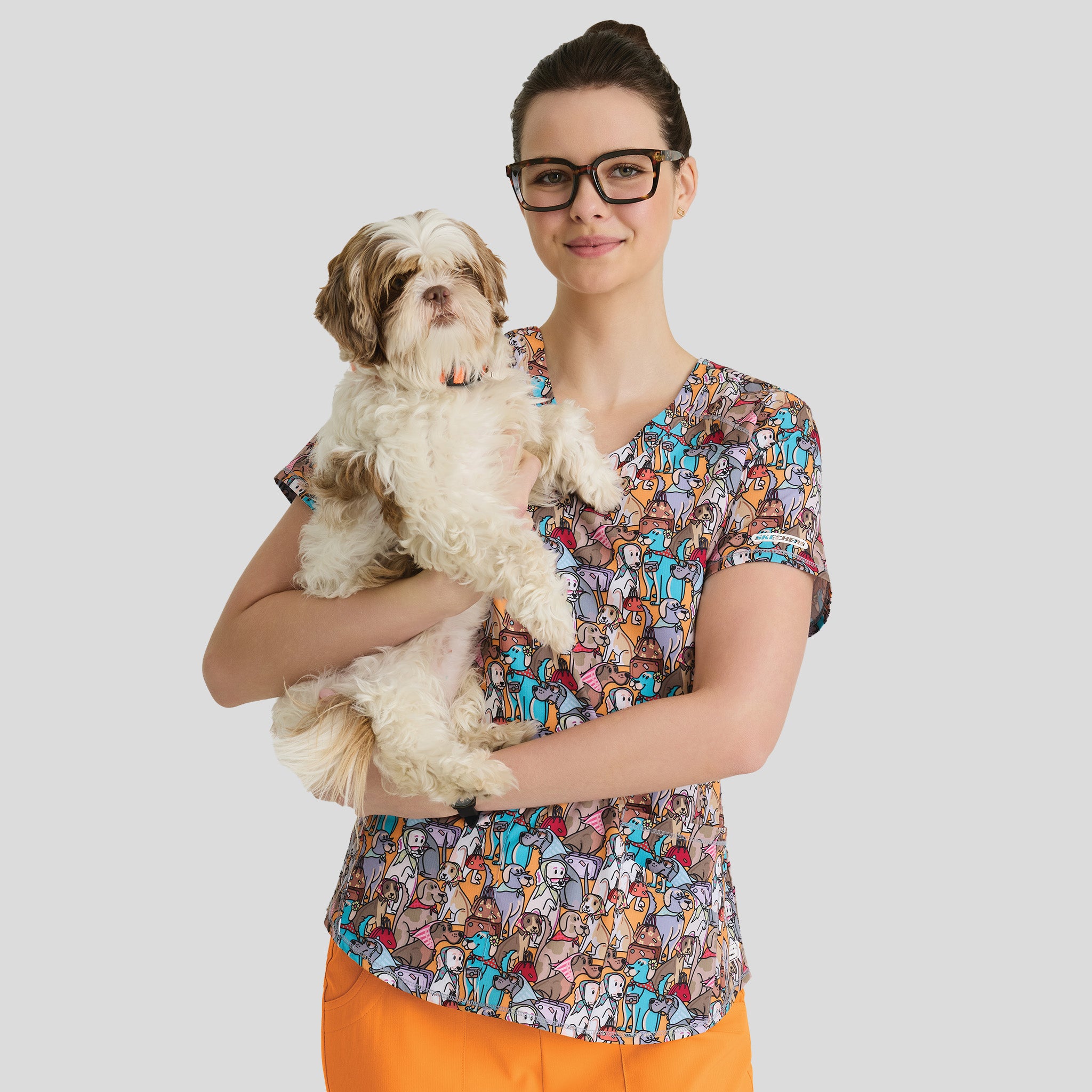 Essence V-Neck Animal Print Top | Travel Retrievers