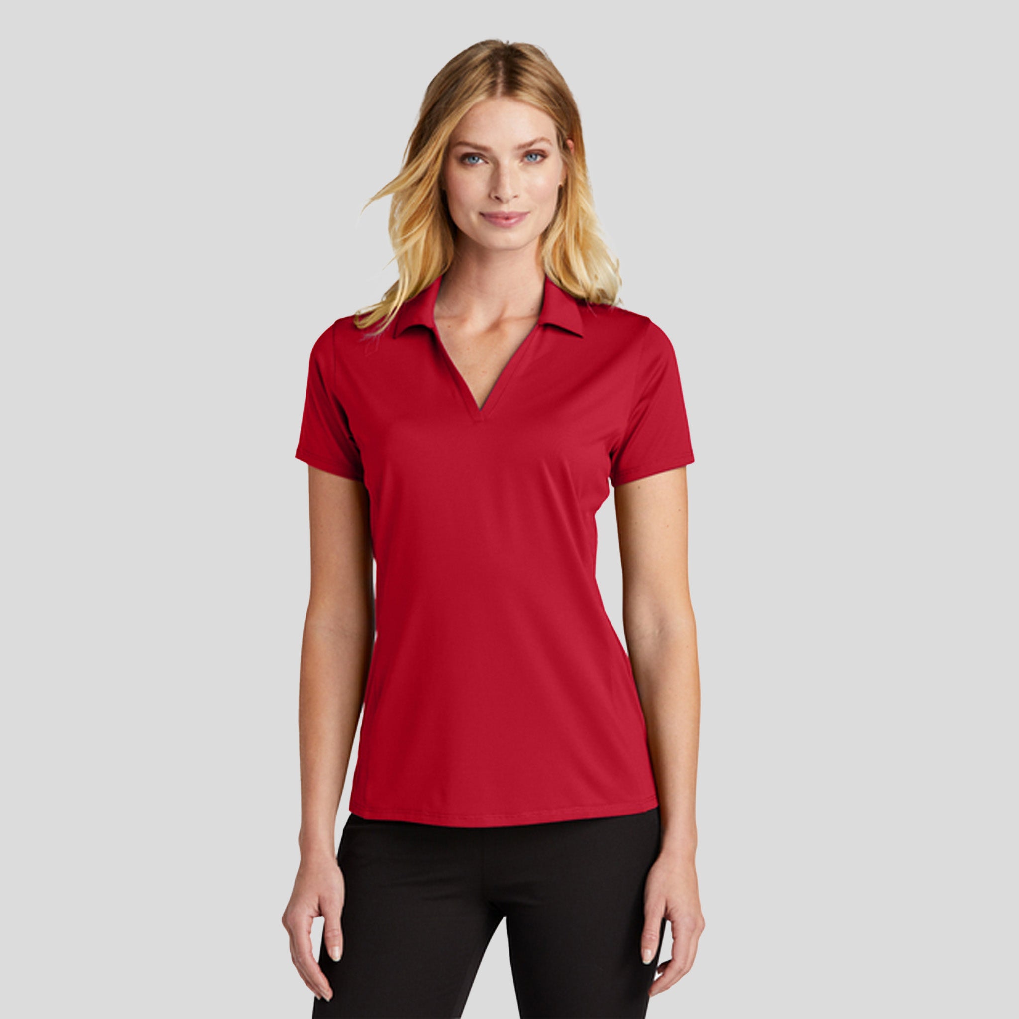 Women's Performance Staff Polo | Engine Red