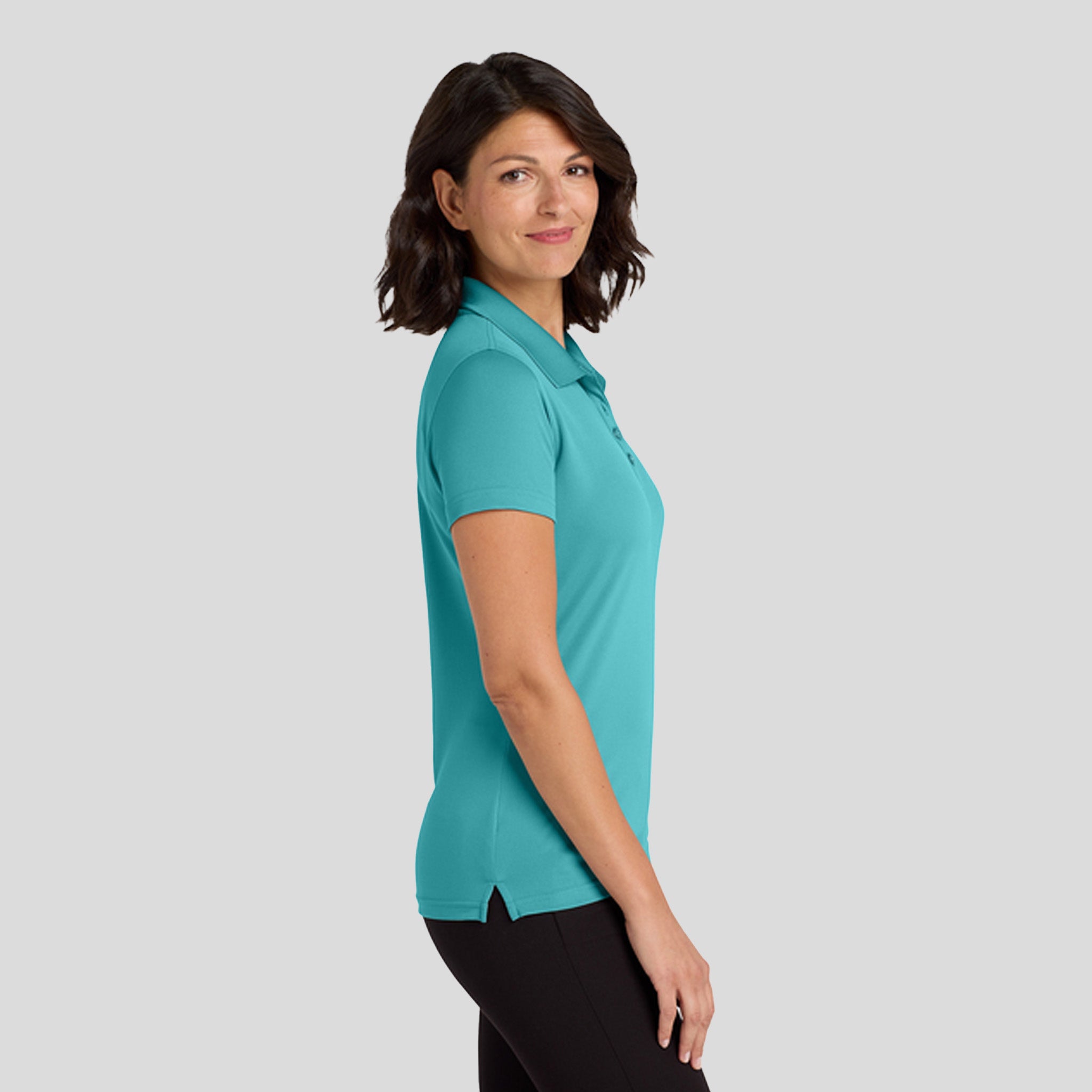 Women's Dry Zone® UV Micro-Mesh Polo | Aquamarine