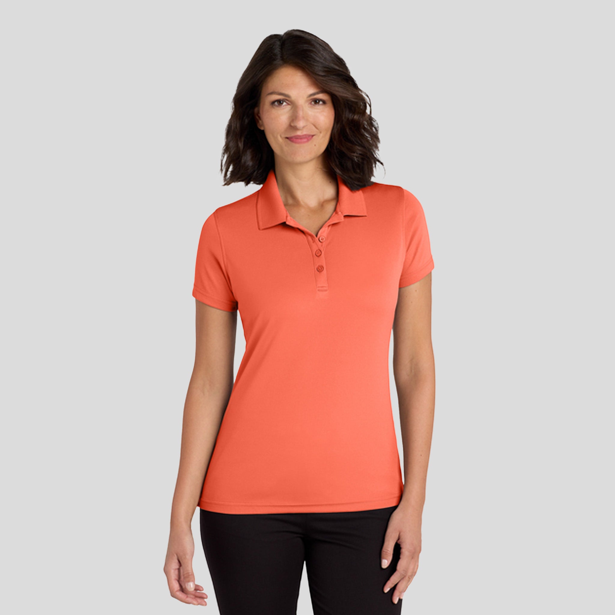 Women's Dry Zone® UV Micro-Mesh Polo | Coral Splash