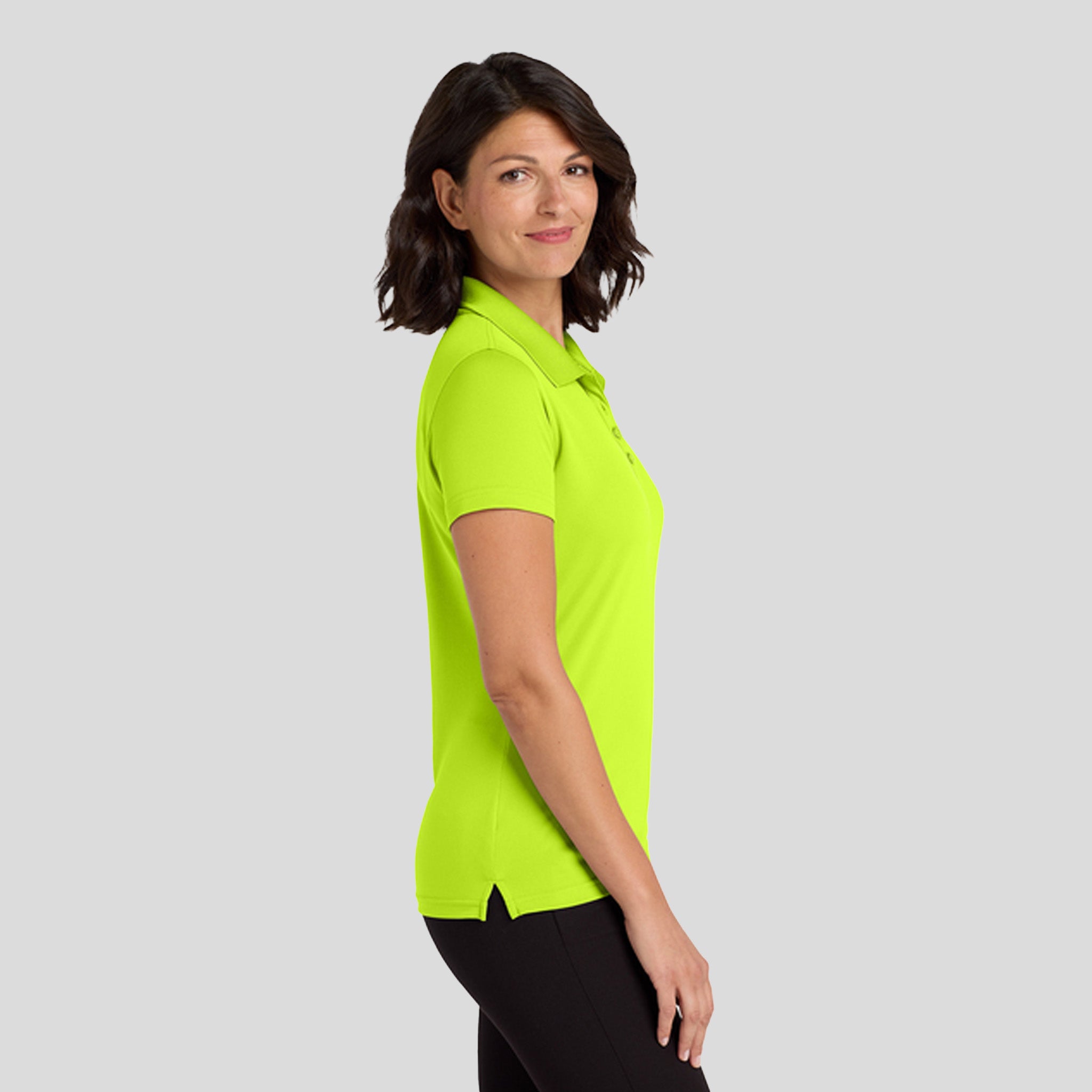 Women's Dry Zone® UV Micro-Mesh Polo | Safety Yellow
