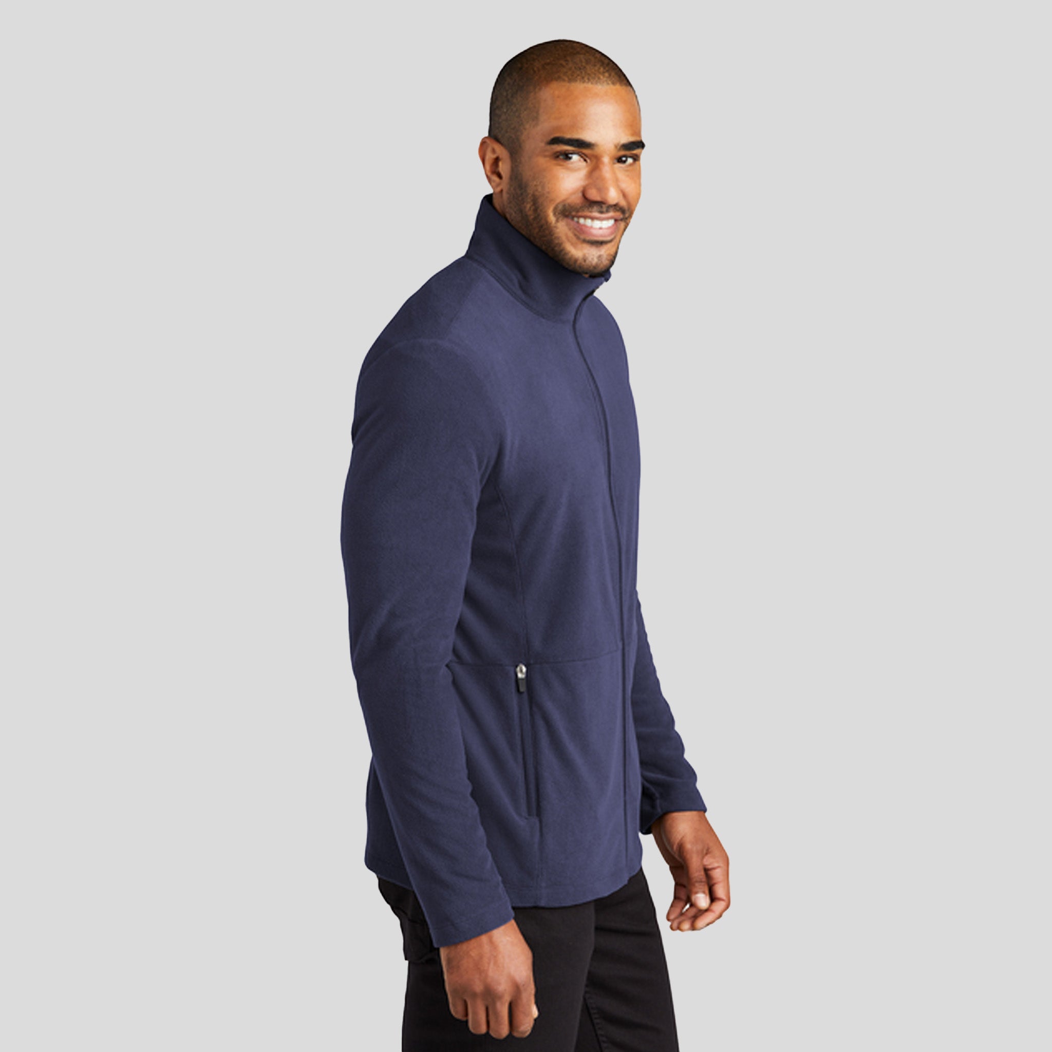 Accord Microfleece Jacket | Navy