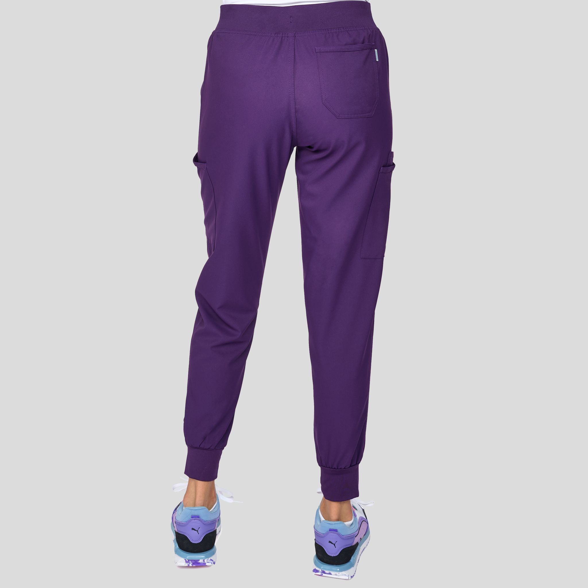 Refined Jogger Pant | Eggplant